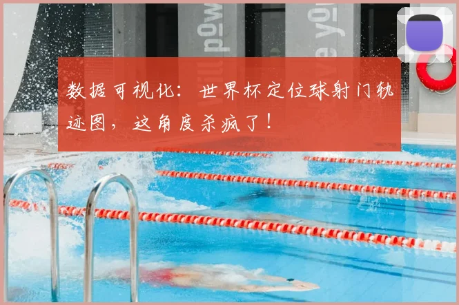 数据可视化：世界杯定位球射门轨迹图，这角度杀疯了！
