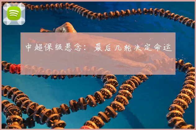 中超保级悬念：最后几轮决定命运
